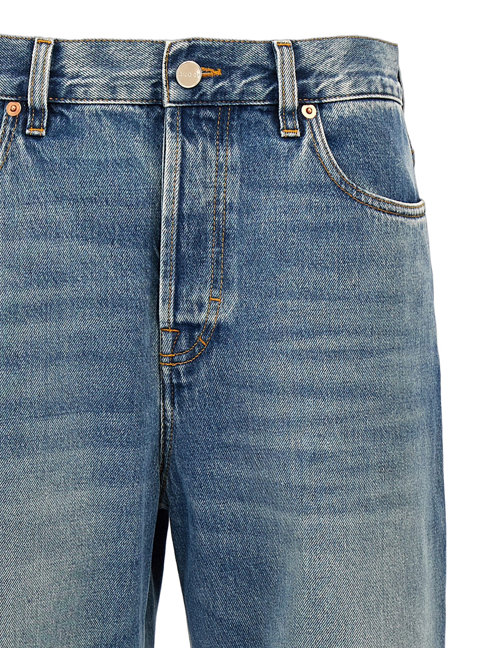 Gucci Boyfriend Jeans — Blue
