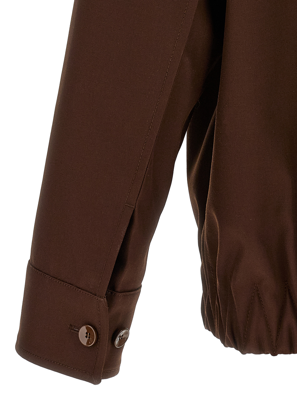 Gucci Wool Jacket — Brown