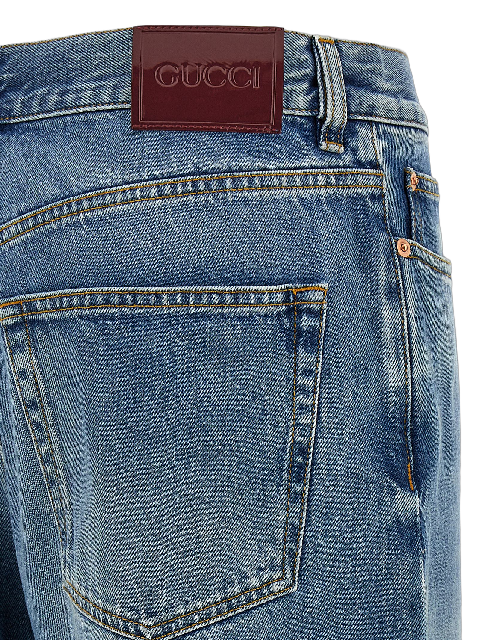 Gucci Boyfriend Jeans — Blue